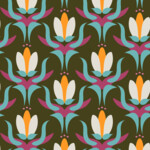 37556: Jugendstil-Fantasy-Tulpe