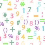37899: Mathematische Symbole für bunte Zahlen