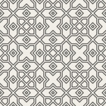 38196: Geometrische orientalische Kreuzfliese