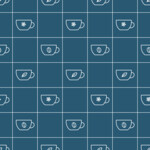 38249: Tassen in einem Raster