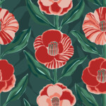 38355: Vintage-Kamelie