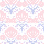 38463: Zarte Pastell-Blüten