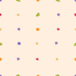39420: Minimale Frühlings-Wildblumen