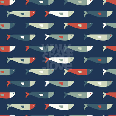 Verlinkte Abbildung des Stoffmusters mit dem DIY Schultüte in 3er Teilung 70cm . Linked zur laufenden Meterware mit diesem Muster bei www.stoff.love.