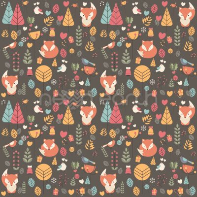 Baby Fox In The Forest