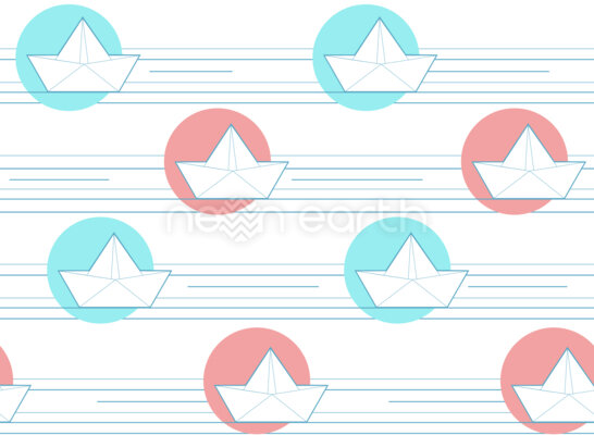 Origami Paper Boats