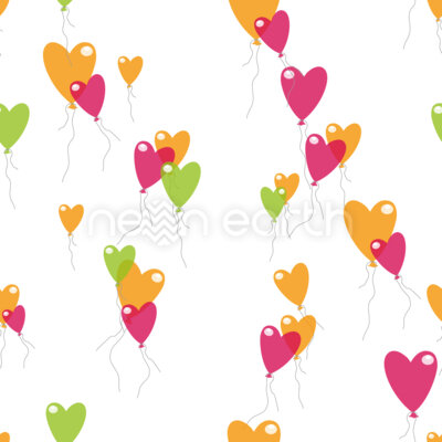  Dancing Heart Balloons