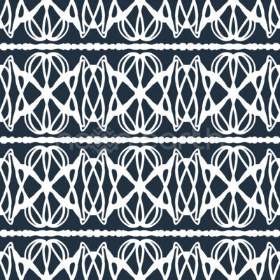 Graphical Curlicue Stripes