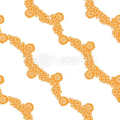 Waves of abstract plants