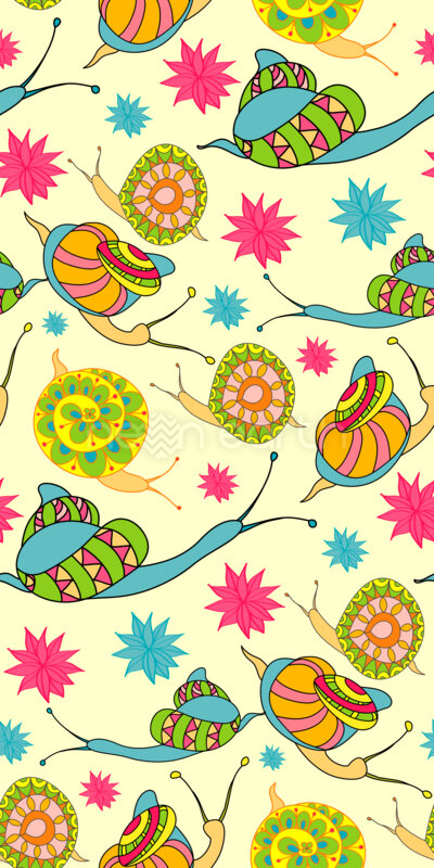 Mandala Snails