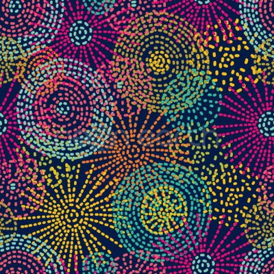 Dotted Flower Doodles