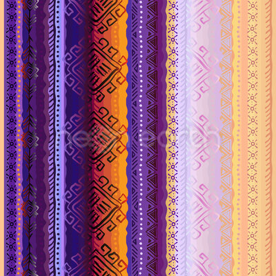 Vertikal Tribal Ornament 