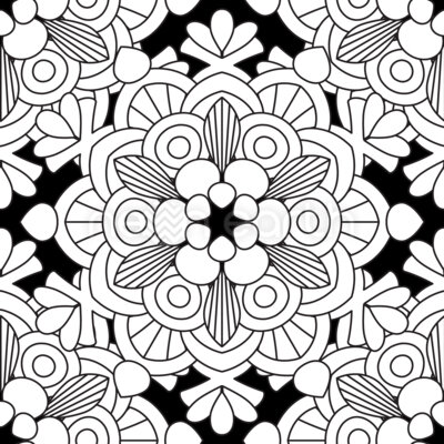 Floral Looking Mandala