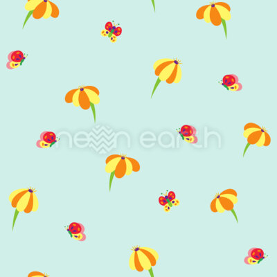 Butterflies And Blossoms