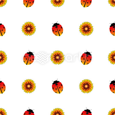 Ladybugs and Sunflowers