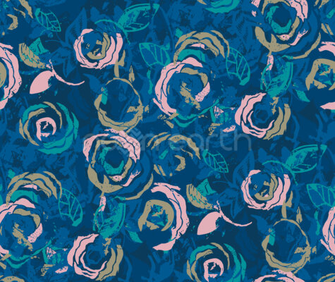 Roses in the Waterfall