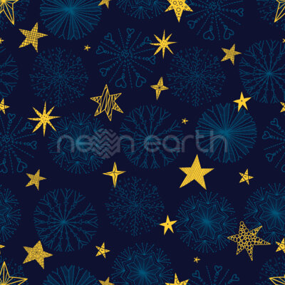 Snowflakes And Stars