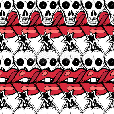 Lips And Skulls