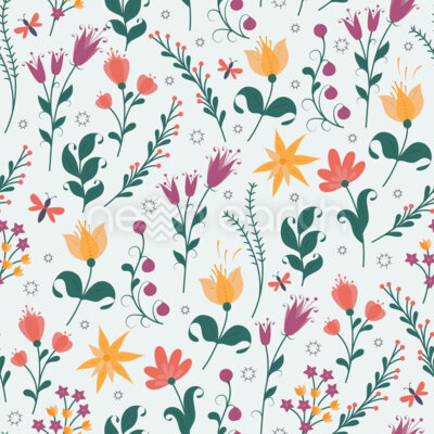 Glade Of Magic Flowers