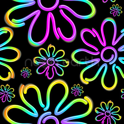 Neon Daisies