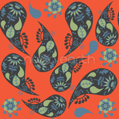 Childish Floral Paisley