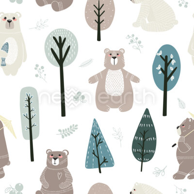 Bears And Trees