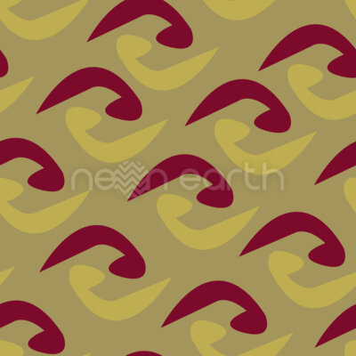 Abstract Arabic Letter