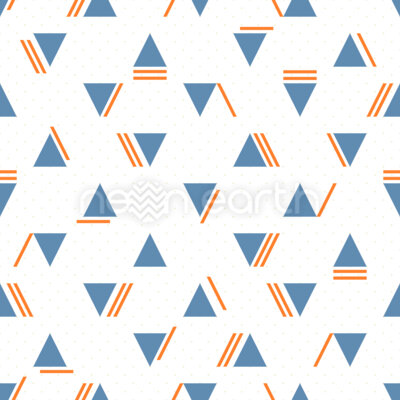 Triangles On Polka Dots