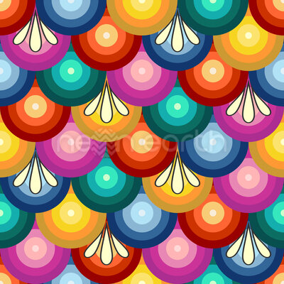 Colorful Fish Scales