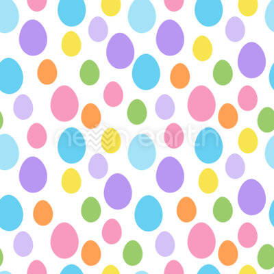 Multicolored Easter Eggs