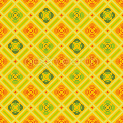 Check With Flowers And Ribbons