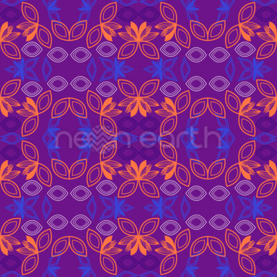 Symmetrical Flower Floating