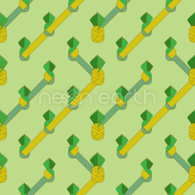 Geometric Pineapple Lines