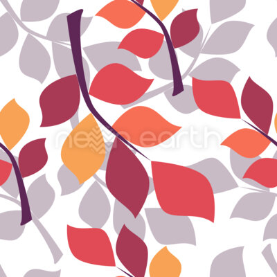 Stylized Autumn Twigs
