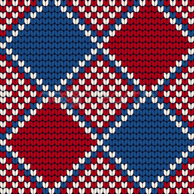 Squared Knitting Structure