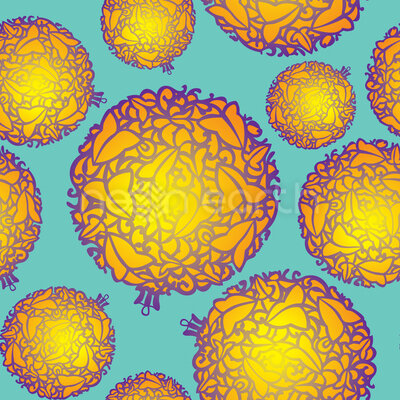 Golden Christmas Balls