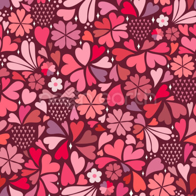 Dancing Flower Hearts