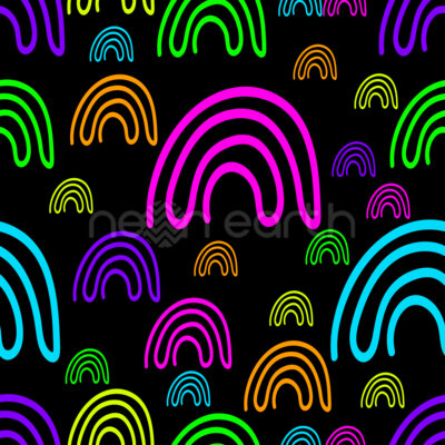 Bright Neon Rainbows