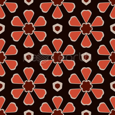 Simple Retro Flowers