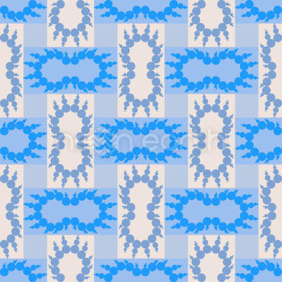 Abstract Shapes On Braided Stipes