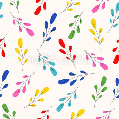 Abstract Modern Flowers