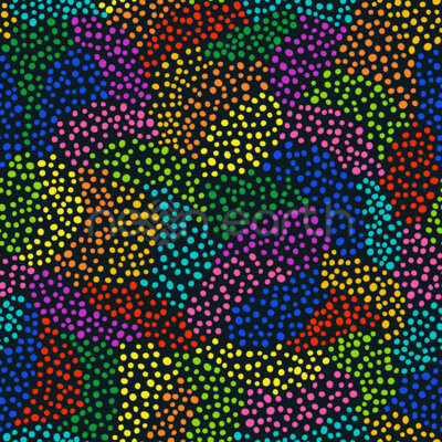 Surface Evenly Filled With Dots