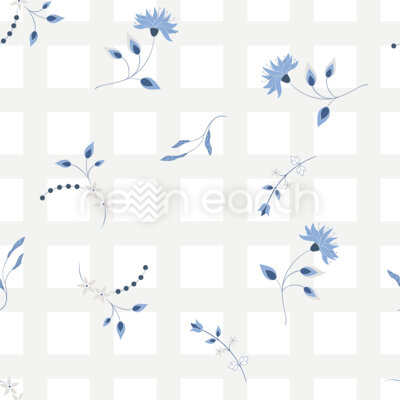 Checkered Meadow Florals