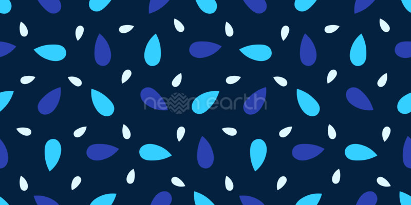 Geometrically arranged drops