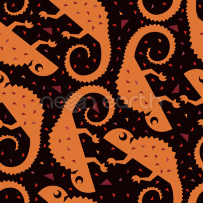 Stylized Chameleon