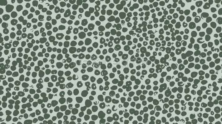 Abstract hand-drawn Polka Dots