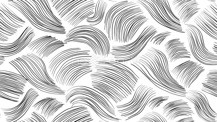 Flowing Lines in Abstract Harmony