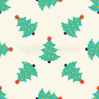 Cartoon Christmas Trees