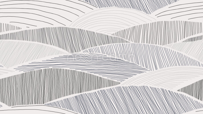 Abstract Monochrome Scenery