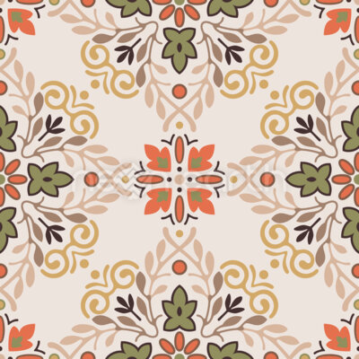 Floral Kitchen Tile